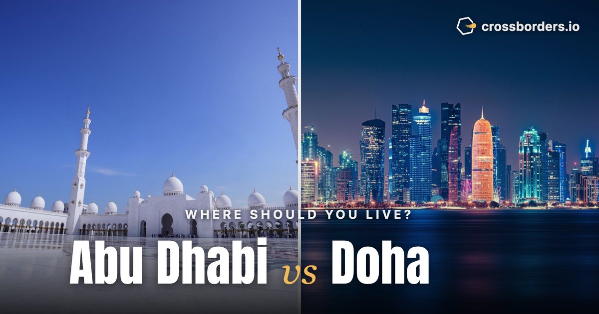 Abu Dhabi vs Doha — side-by-side city comparison