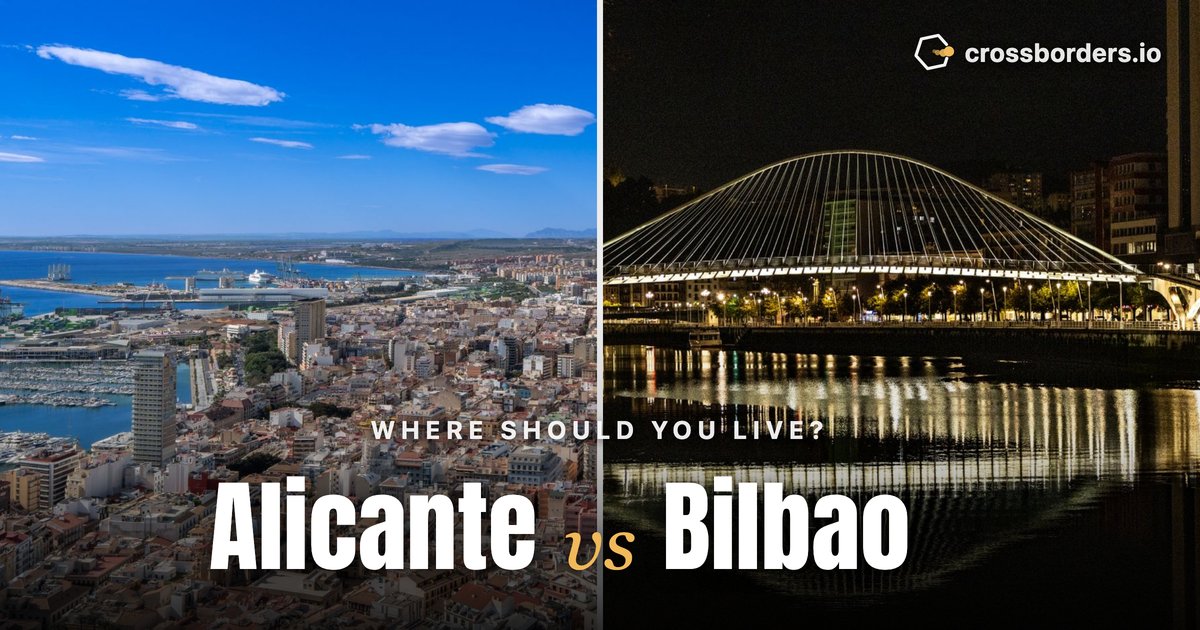 Alicante vs Bilbao — side-by-side city comparison