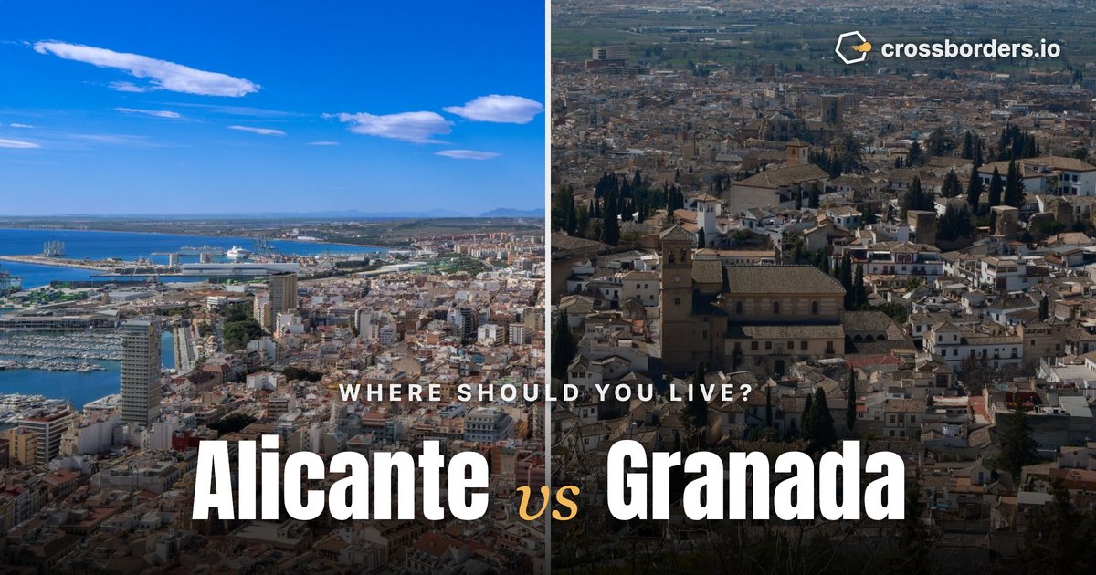 Alicante vs Granada — side-by-side city comparison