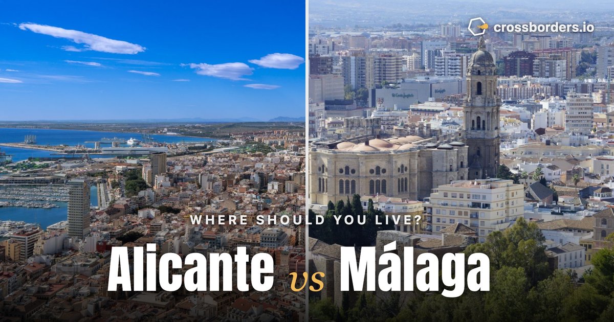 Alicante vs Málaga — side-by-side city comparison