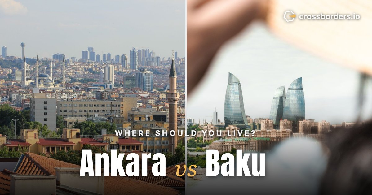 Ankara vs Baku — side-by-side city comparison