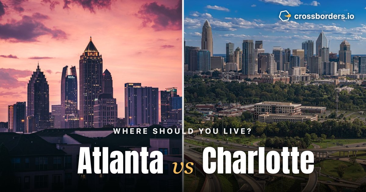 Atlanta vs Charlotte — side-by-side city comparison