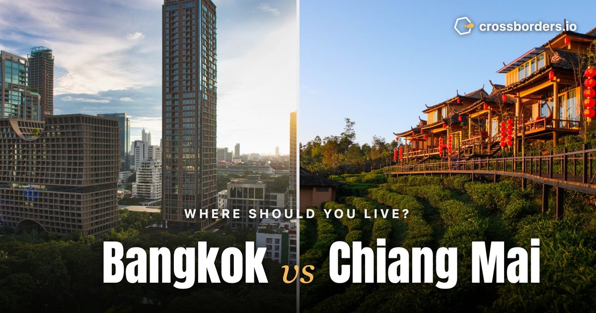 Bangkok vs Chiang Mai — side-by-side city comparison