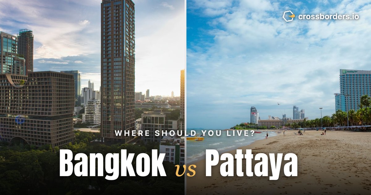 Bangkok vs Pattaya — side-by-side city comparison