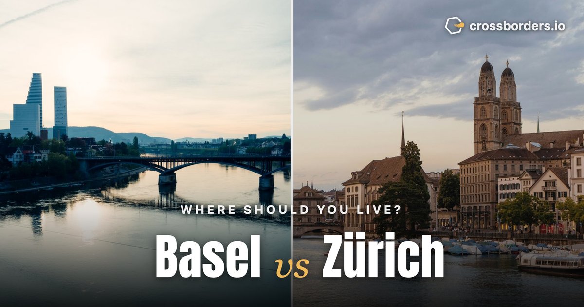 Basel vs Zürich — side-by-side city comparison