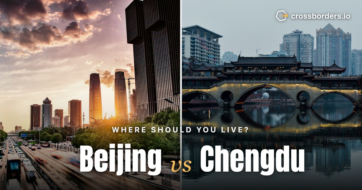 Beijing vs Chengdu — side-by-side city comparison