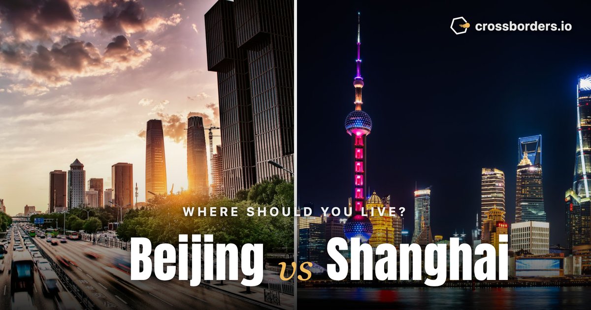 Beijing vs Shanghai — side-by-side city comparison
