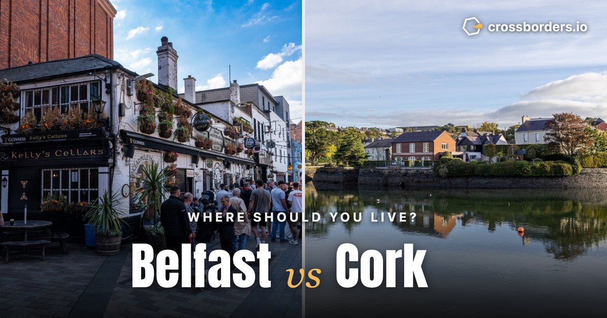 Belfast vs Cork — side-by-side city comparison