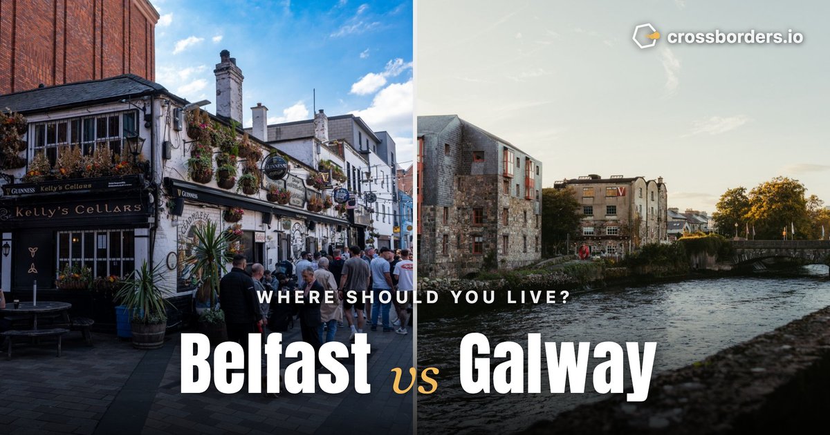 Belfast vs Galway — side-by-side city comparison