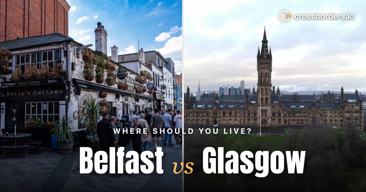 Belfast vs Glasgow — side-by-side city comparison