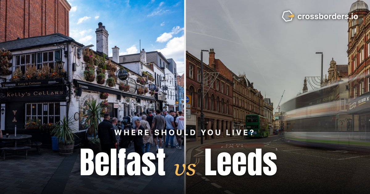 Belfast vs Leeds — side-by-side city comparison