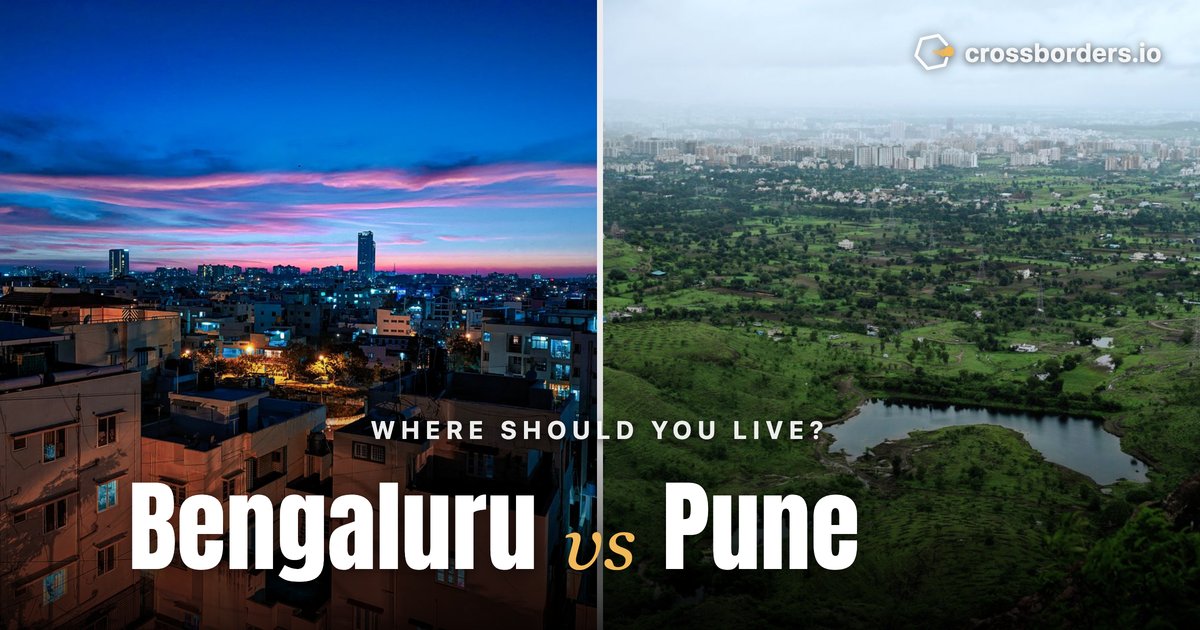 Bengaluru vs Pune — side-by-side city comparison