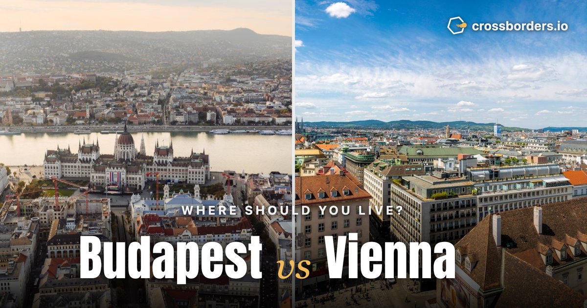 Budapest vs Vienna — side-by-side city comparison
