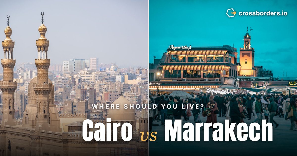 Cairo vs Marrakech — side-by-side city comparison