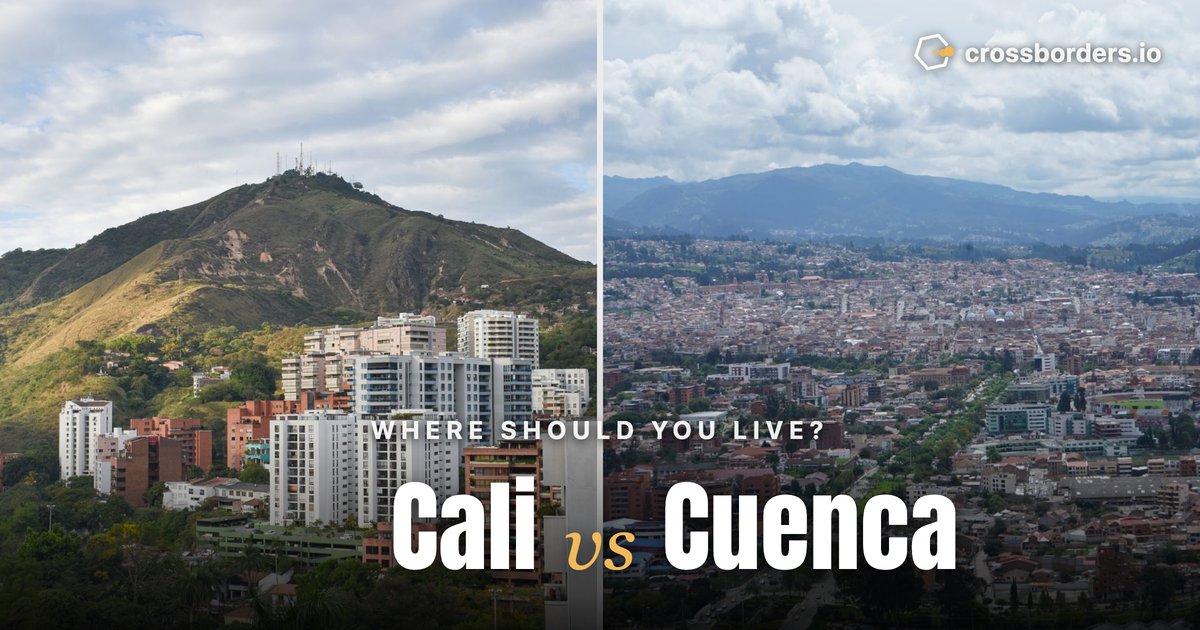 Cali vs Cuenca — side-by-side city comparison