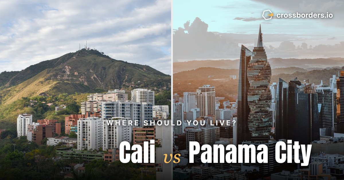 Cali vs Panama City — side-by-side city comparison