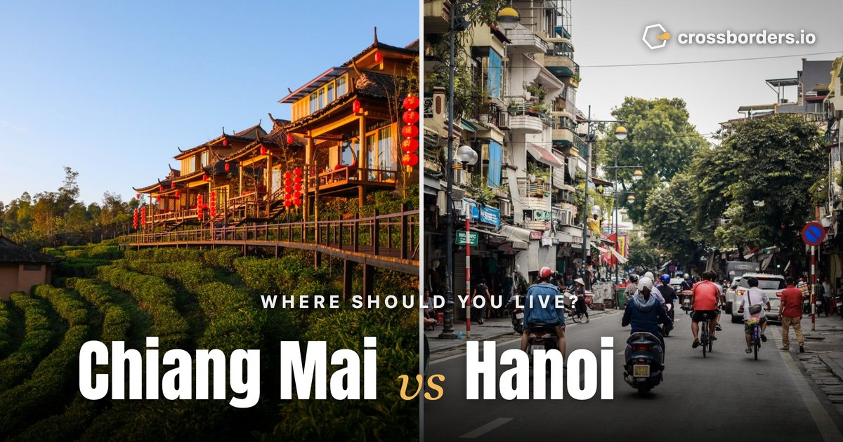Chiang Mai vs Hanoi — side-by-side city comparison