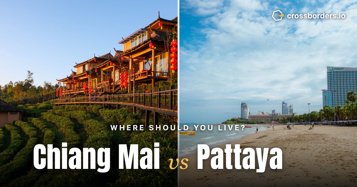 Chiang Mai vs Pattaya — side-by-side city comparison