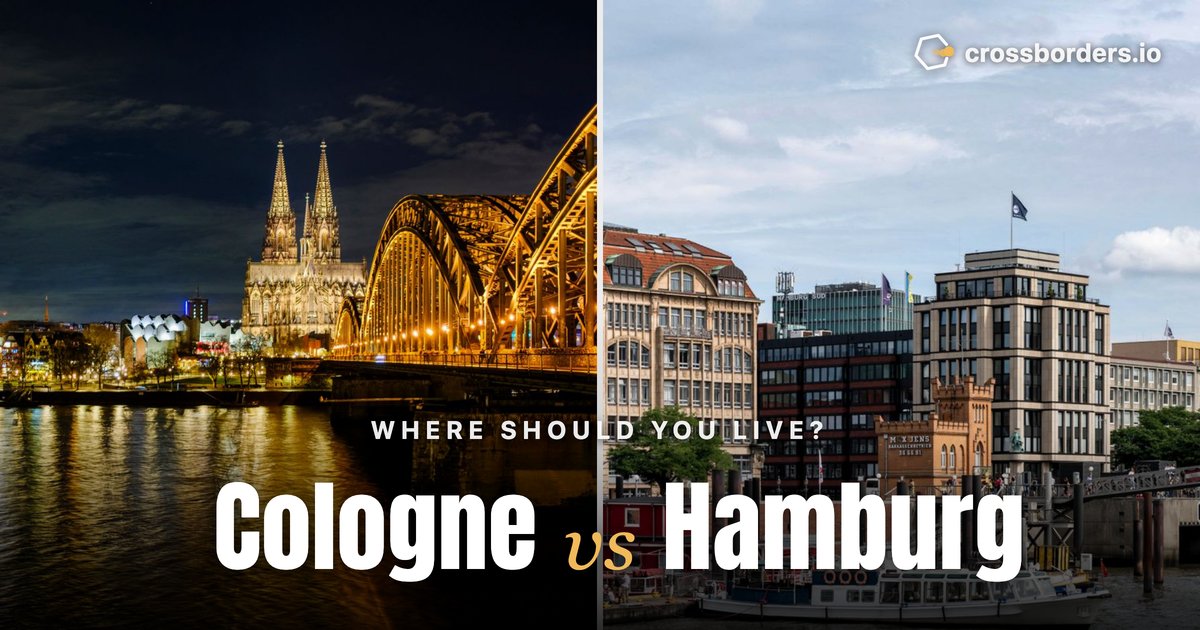 Cologne vs Hamburg — side-by-side city comparison
