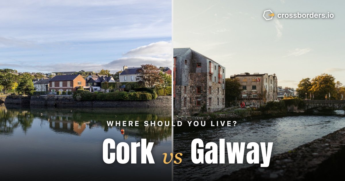Cork vs Galway — side-by-side city comparison