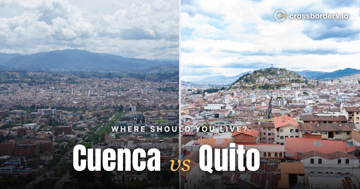 Cuenca vs Quito — side-by-side city comparison