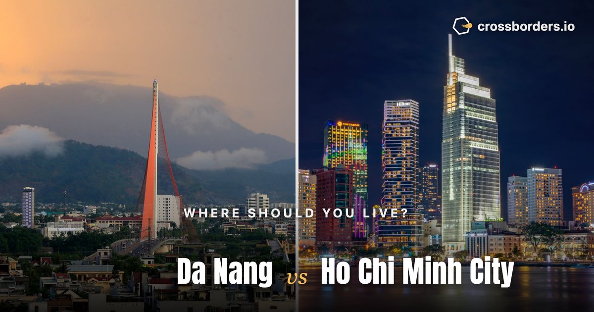 Da Nang vs Ho Chi Minh City — side-by-side city comparison