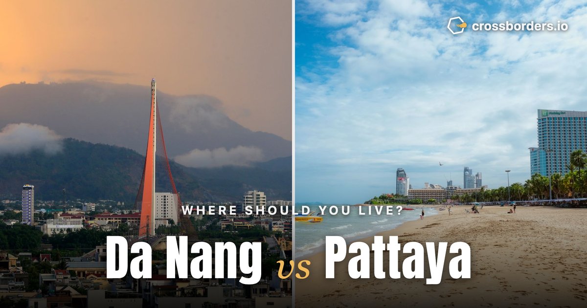 Da Nang vs Pattaya — side-by-side city comparison