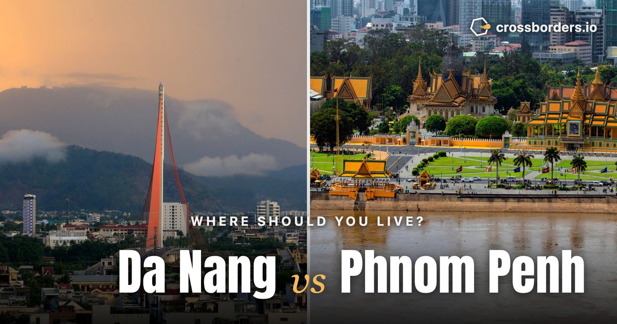 Da Nang vs Phnom Penh — side-by-side city comparison