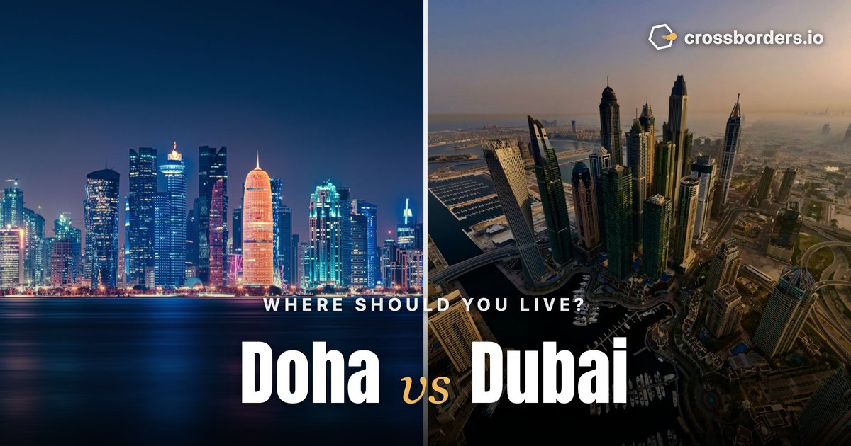 Doha vs Dubai — side-by-side city comparison