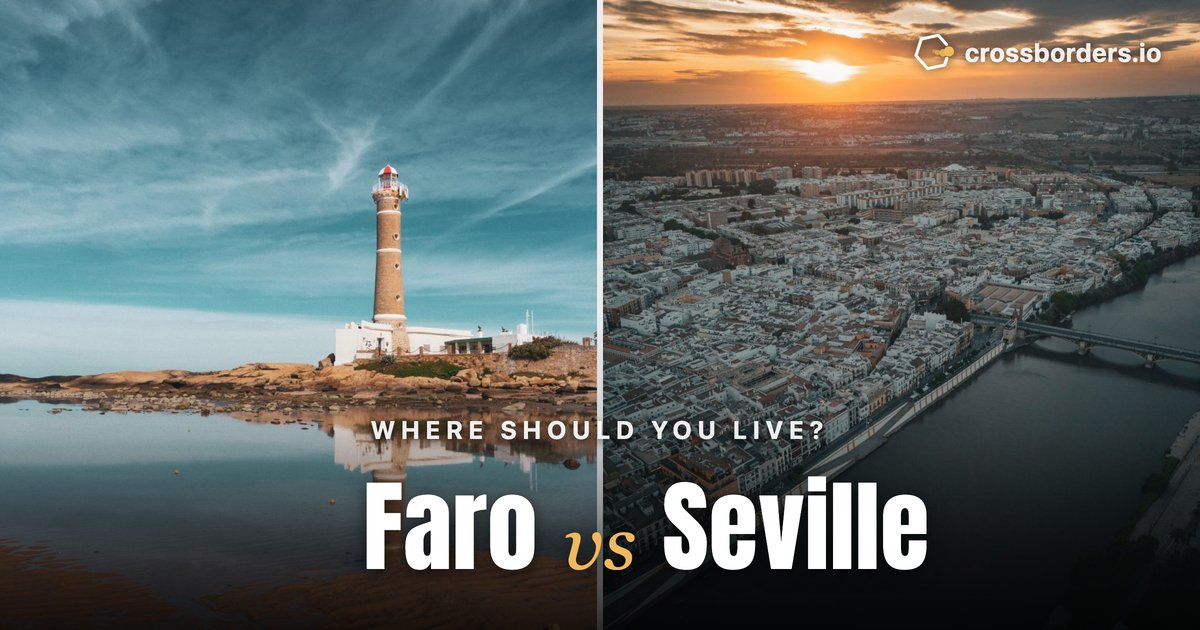 Faro vs Seville — side-by-side city comparison
