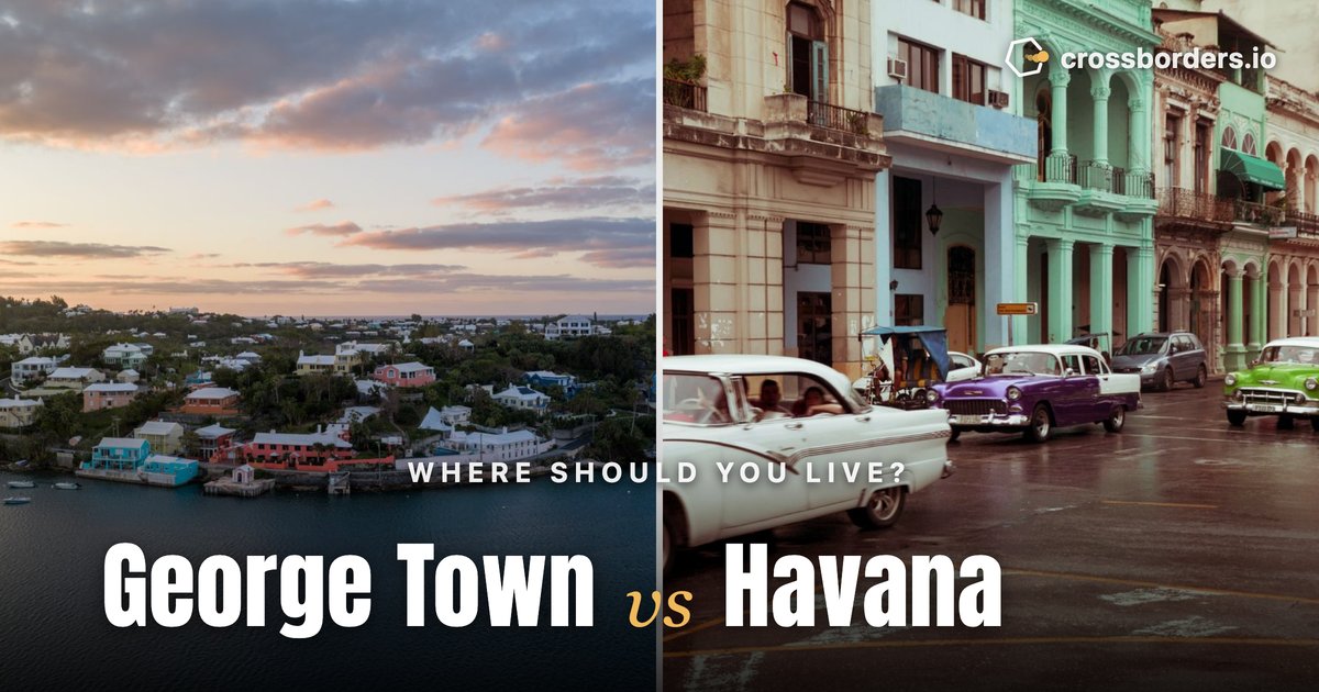George Town vs Havana — side-by-side city comparison