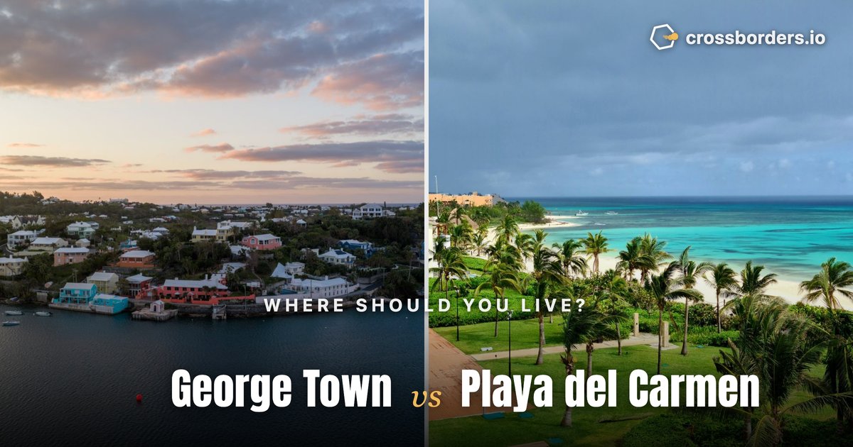 George Town vs Playa del Carmen — side-by-side city comparison