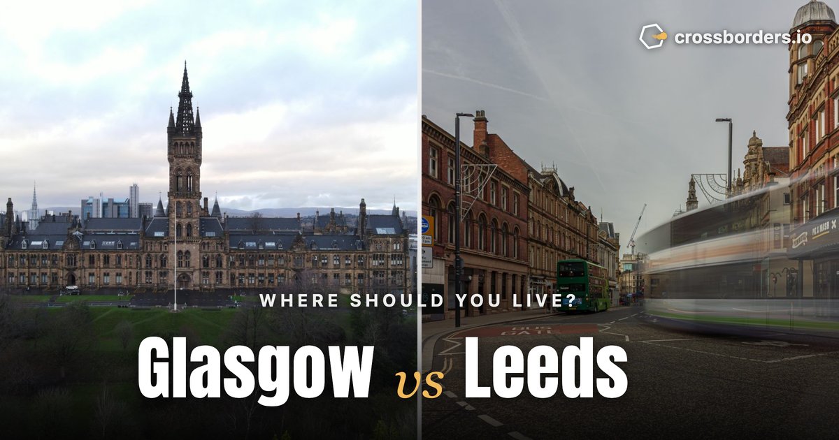 Glasgow vs Leeds — side-by-side city comparison