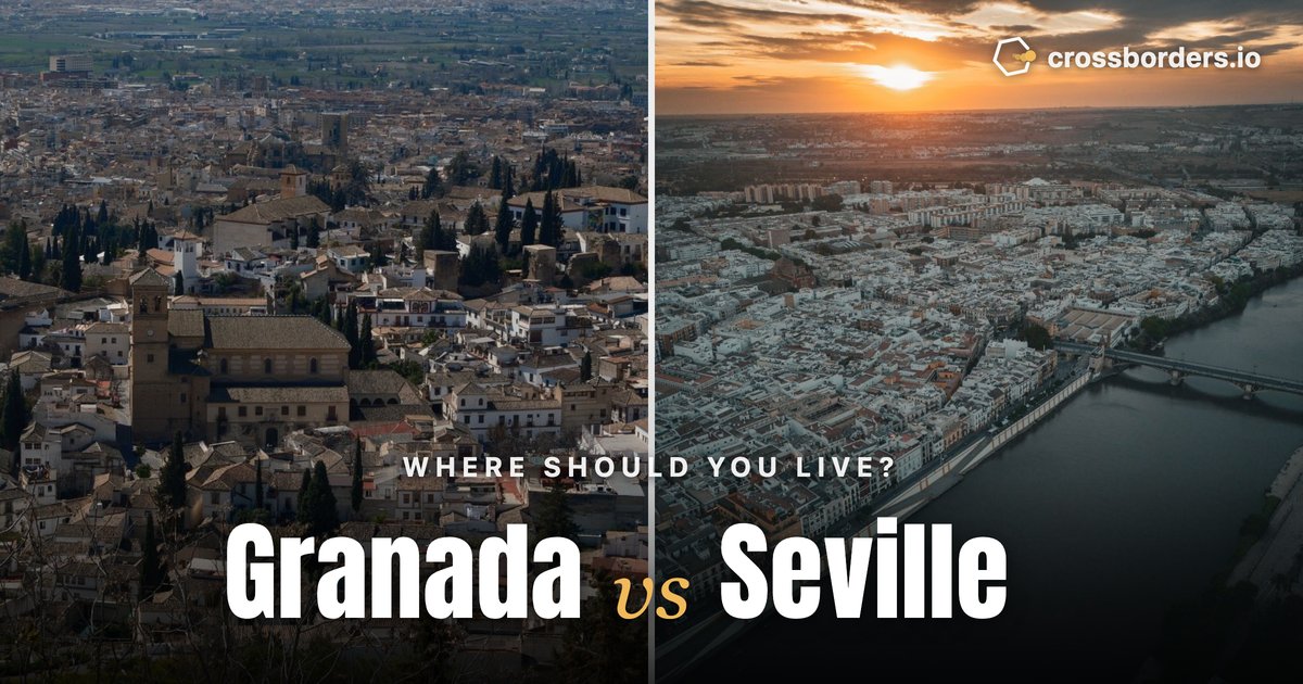 Granada vs Seville — side-by-side city comparison