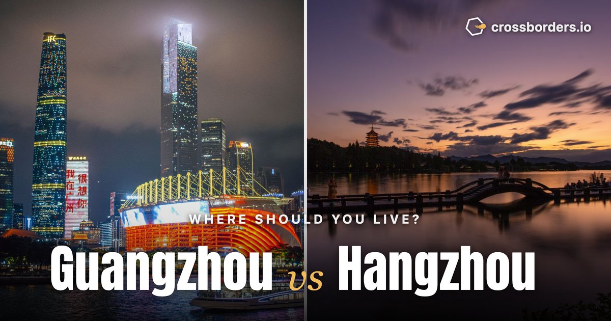 Guangzhou vs Hangzhou — side-by-side city comparison