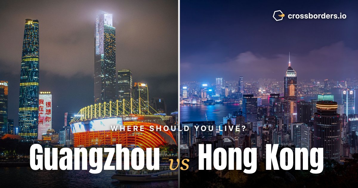 Guangzhou vs Hong Kong — side-by-side city comparison