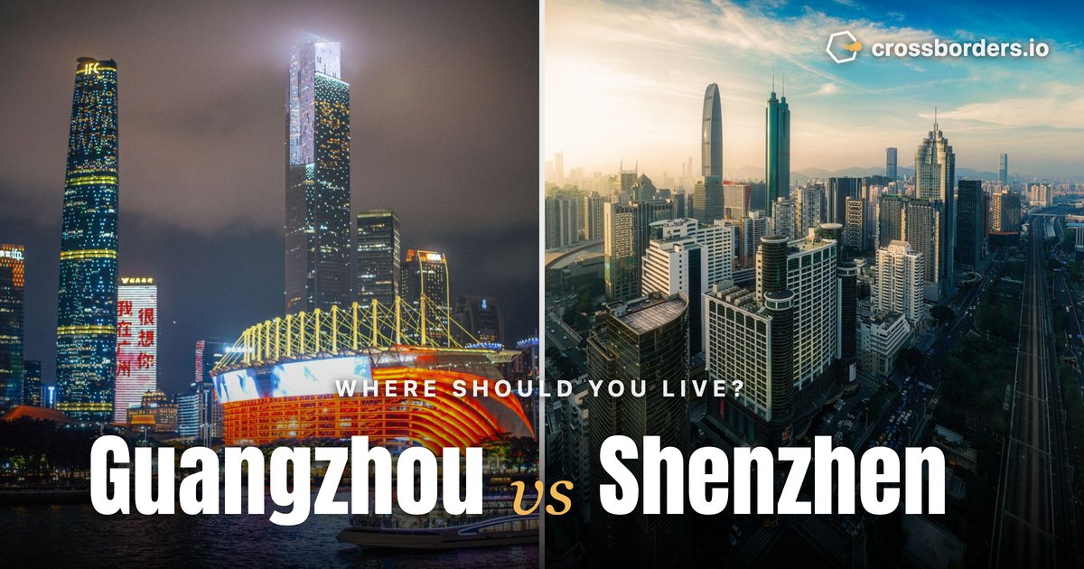 Guangzhou vs Shenzhen — side-by-side city comparison
