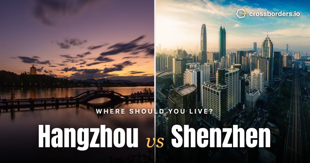 Hangzhou vs Shenzhen — side-by-side city comparison
