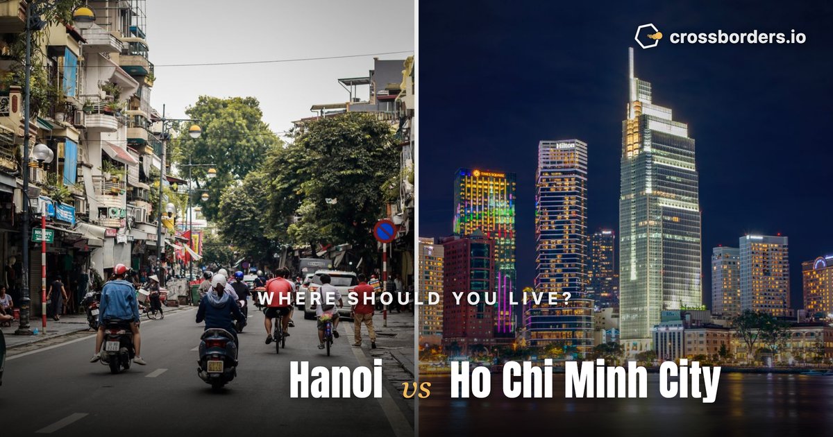Hanoi vs Ho Chi Minh City — side-by-side city comparison