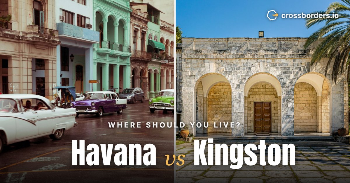 Havana vs Kingston — side-by-side city comparison