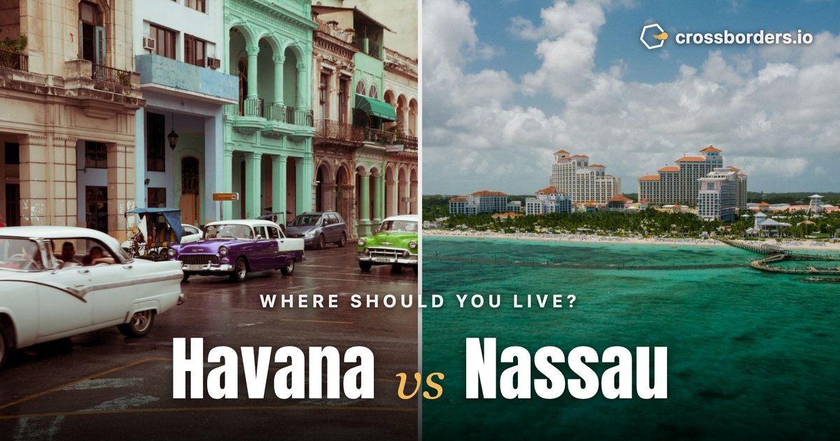 Havana vs Nassau — side-by-side city comparison
