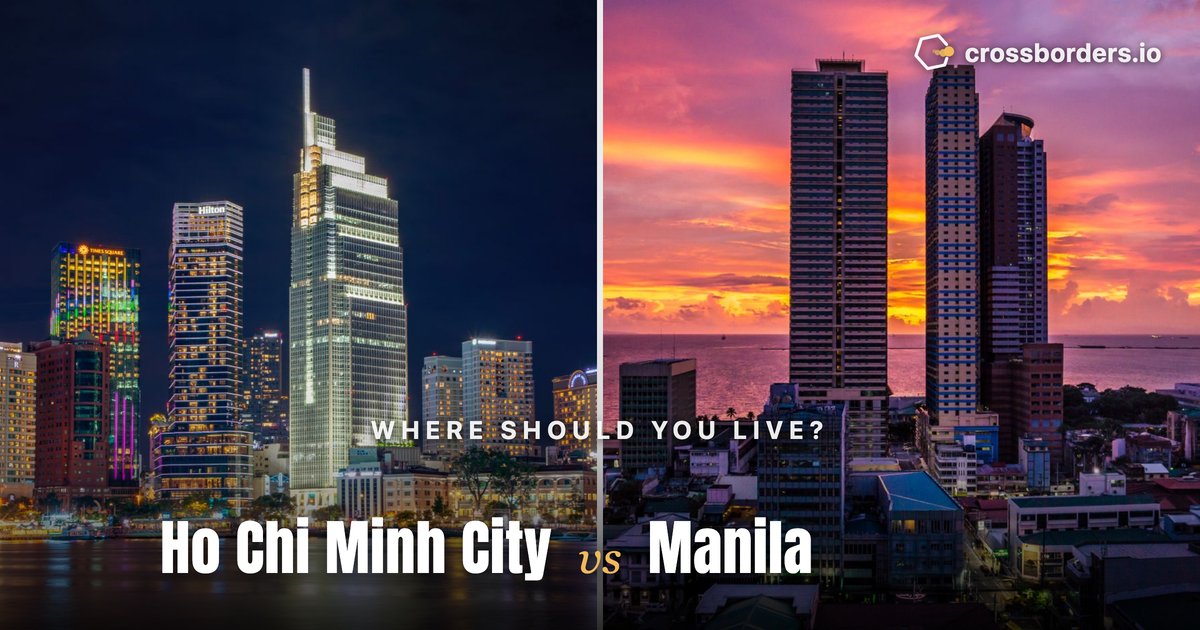 Ho Chi Minh City vs Manila — side-by-side city comparison