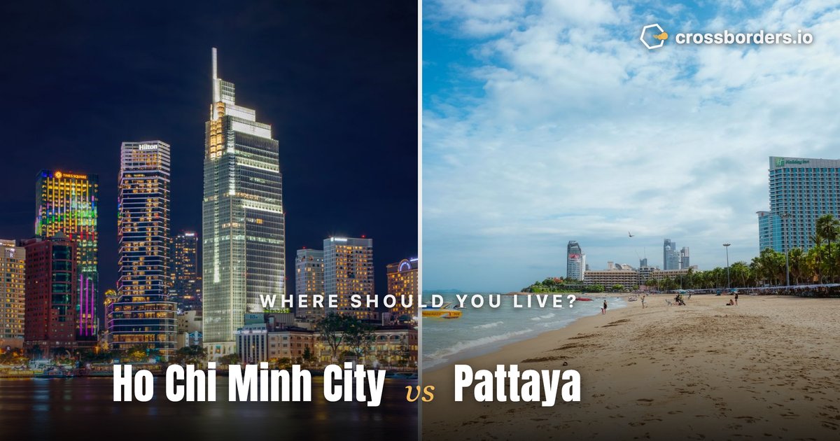 Ho Chi Minh City vs Pattaya — side-by-side city comparison