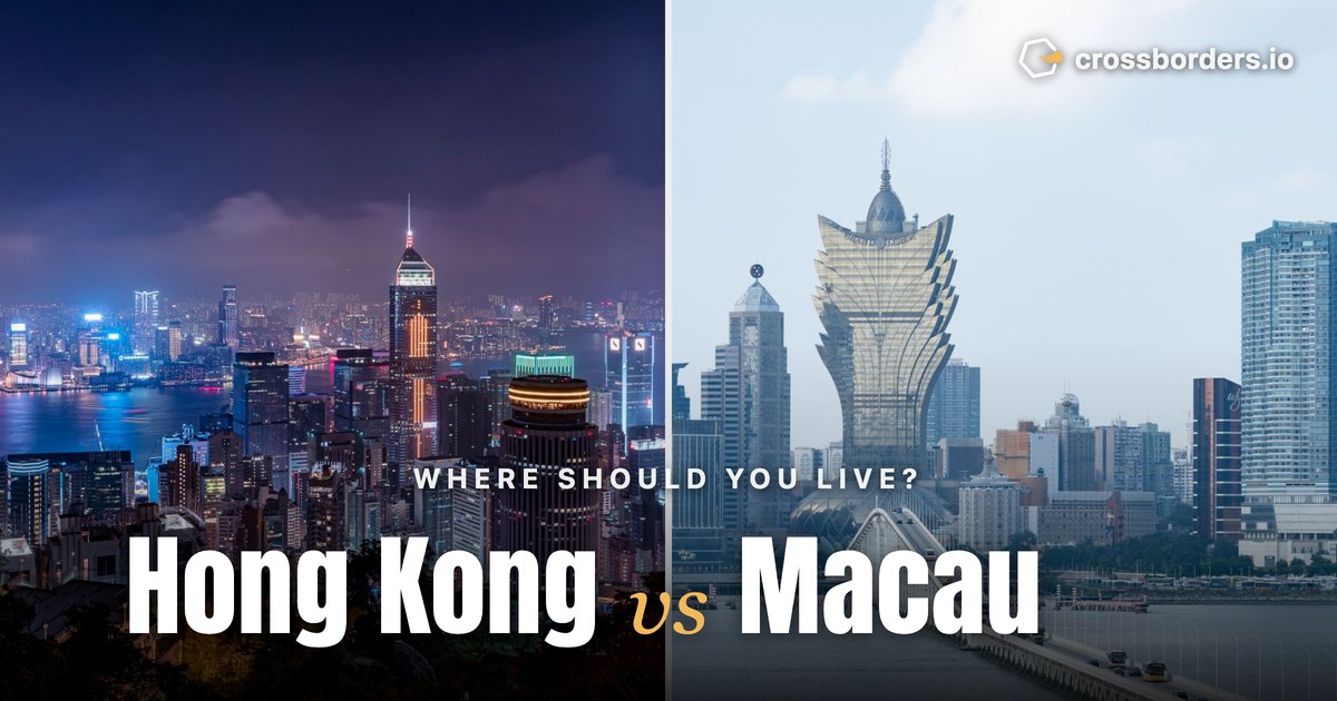 Hong Kong vs Macau — side-by-side city comparison