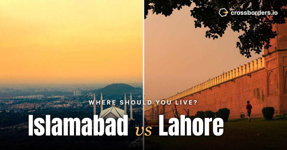 Islamabad vs Lahore — side-by-side city comparison