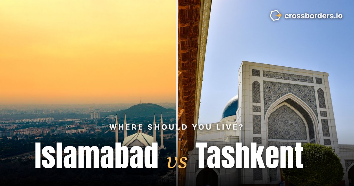 Islamabad vs Tashkent — side-by-side city comparison