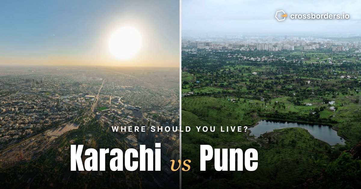 Karachi vs Pune — side-by-side city comparison
