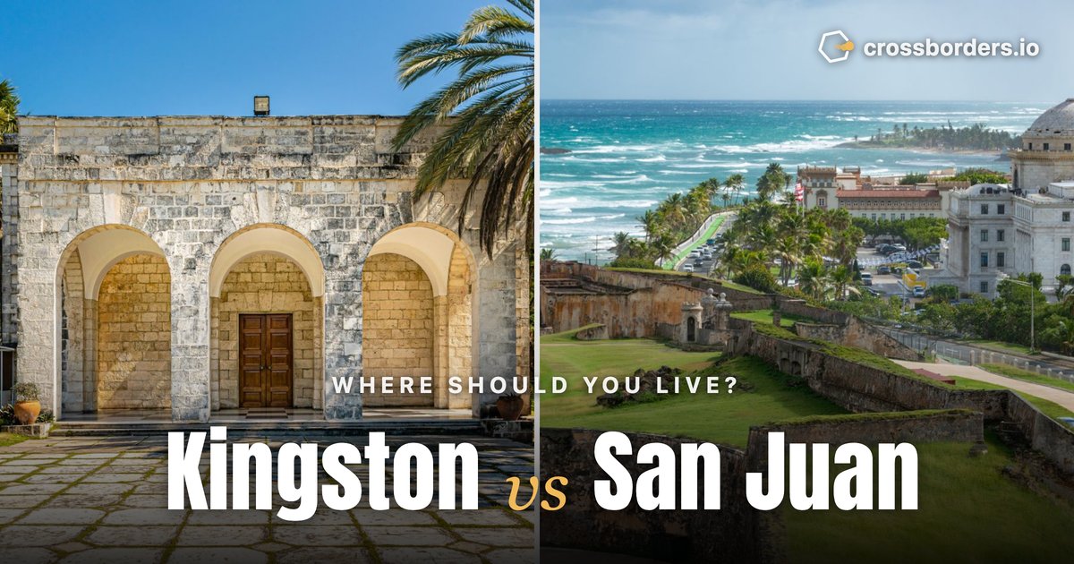 Kingston vs San Juan — side-by-side city comparison