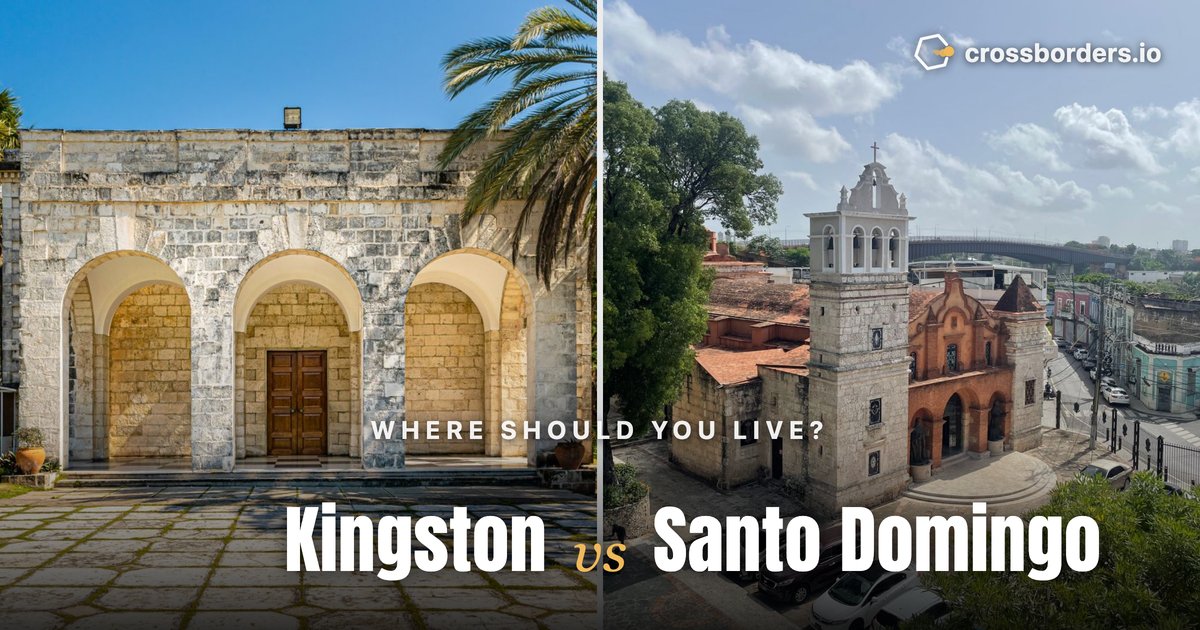 Kingston vs Santo Domingo — side-by-side city comparison