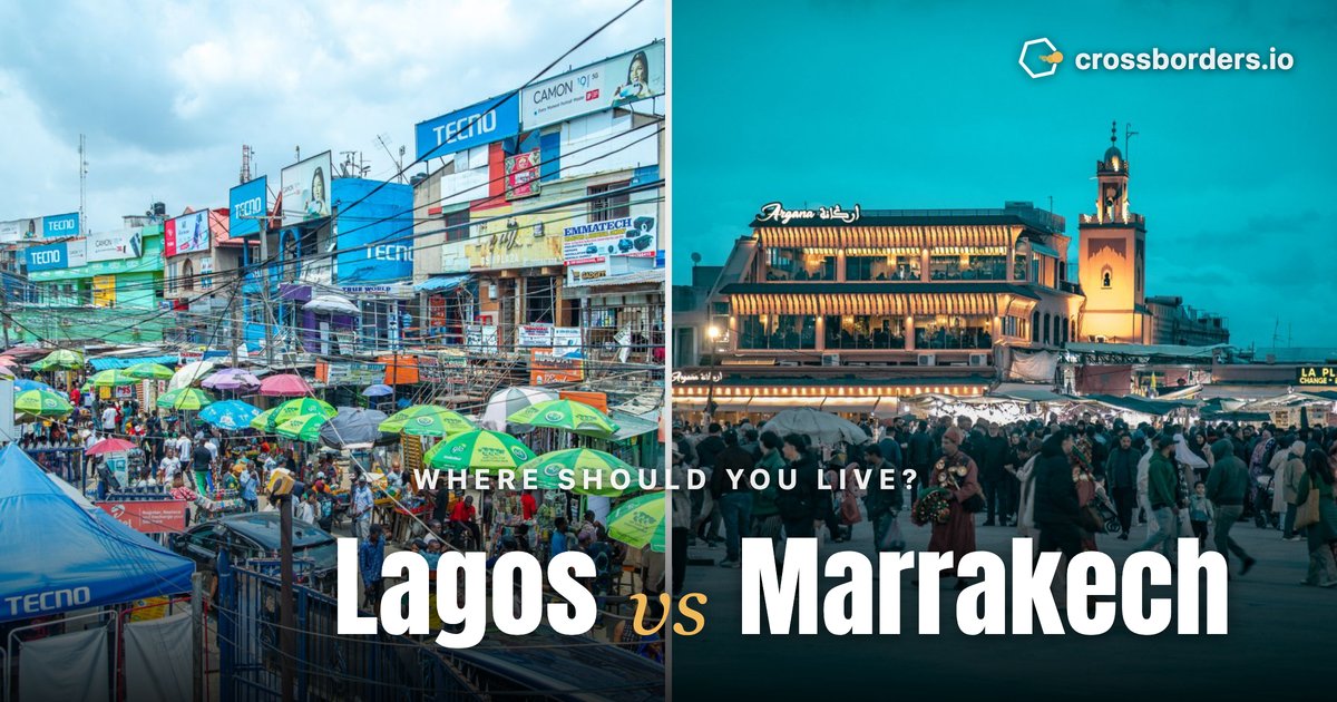 Lagos vs Marrakech — side-by-side city comparison